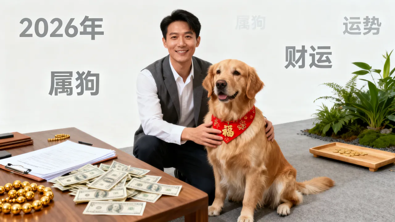 属狗2026年运势男性好吗，属狗人2026年财运怎么样？