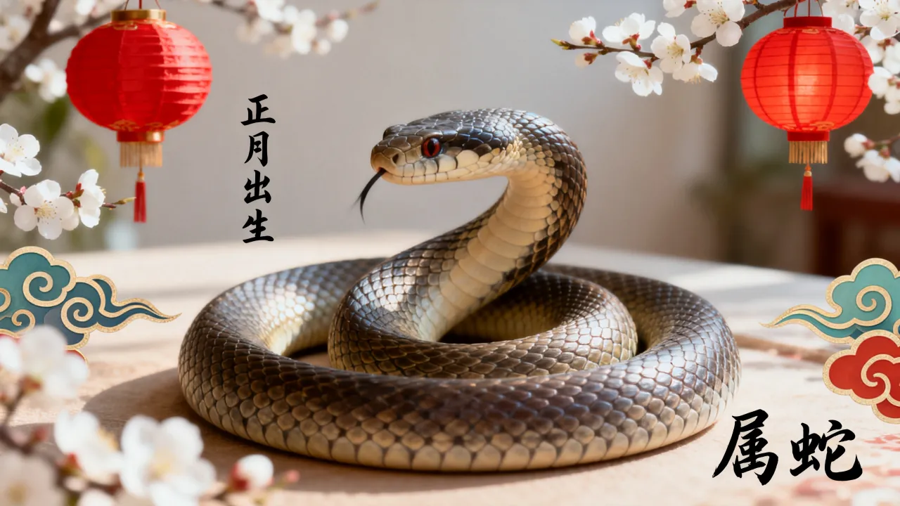 农历正月的蛇命运如何,属蛇正月出生的人命好不好 农历正月的蛇命运如何,属蛇正月出生的人命好不好