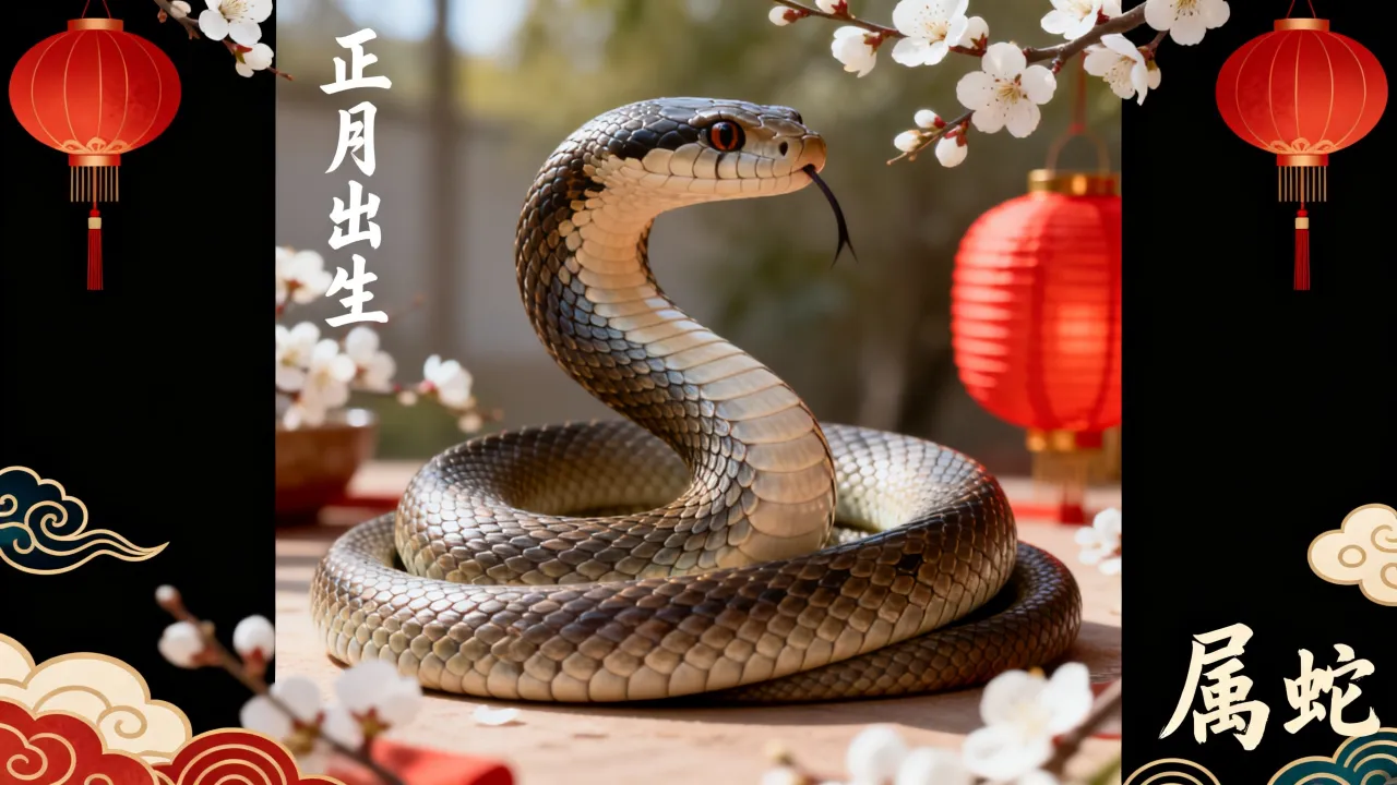农历正月的蛇命运如何,属蛇正月出生的人命好不好 农历正月的蛇命运如何,属蛇正月出生的人命好不好