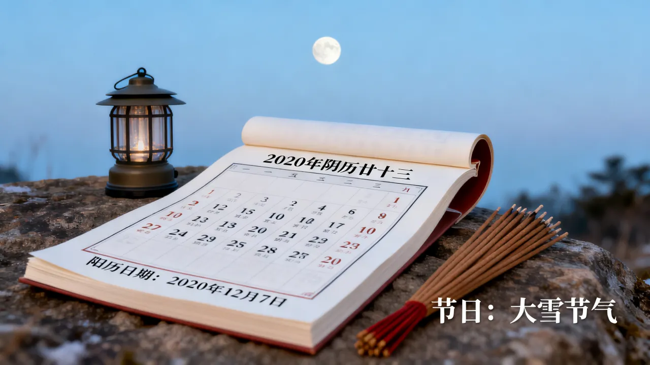 2020年阴历廿十三是几月几号，阴历廿十三是什么日子？