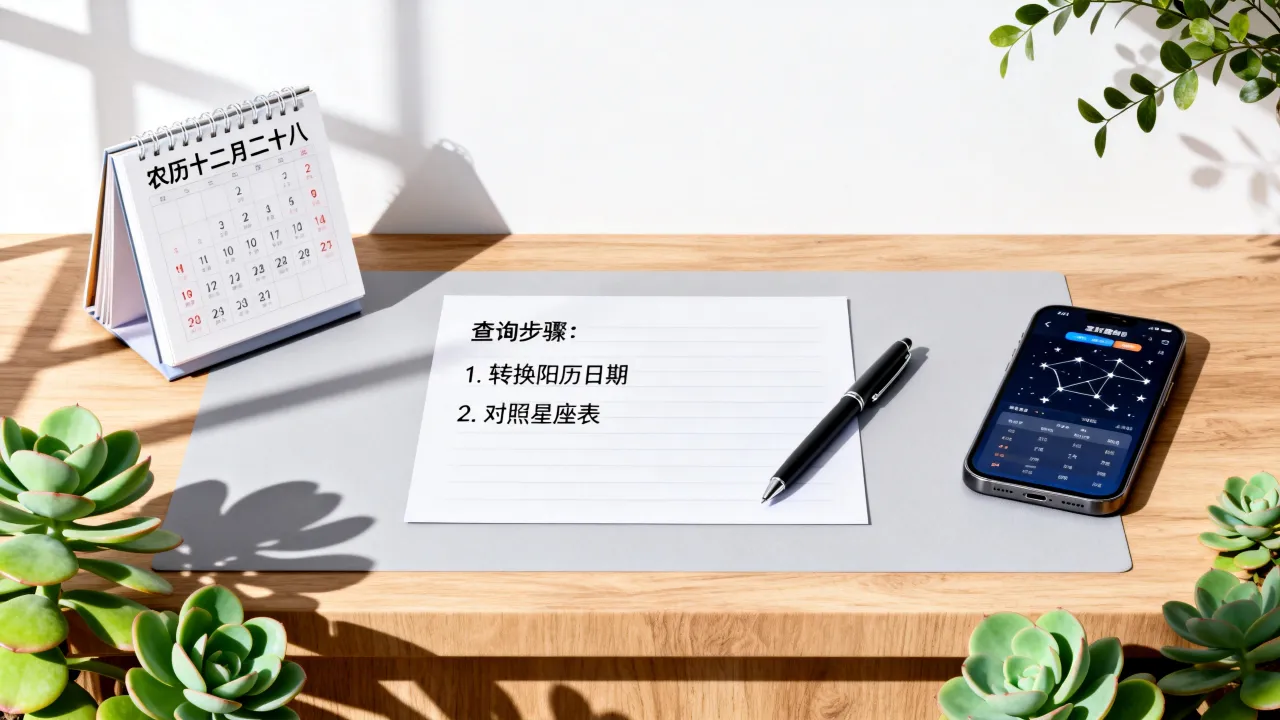 农历十二月二十八是什么星座,阴历生日对应的星座怎么查 农历十二月二十八是什么星座,阴历生日对应的星座怎么查