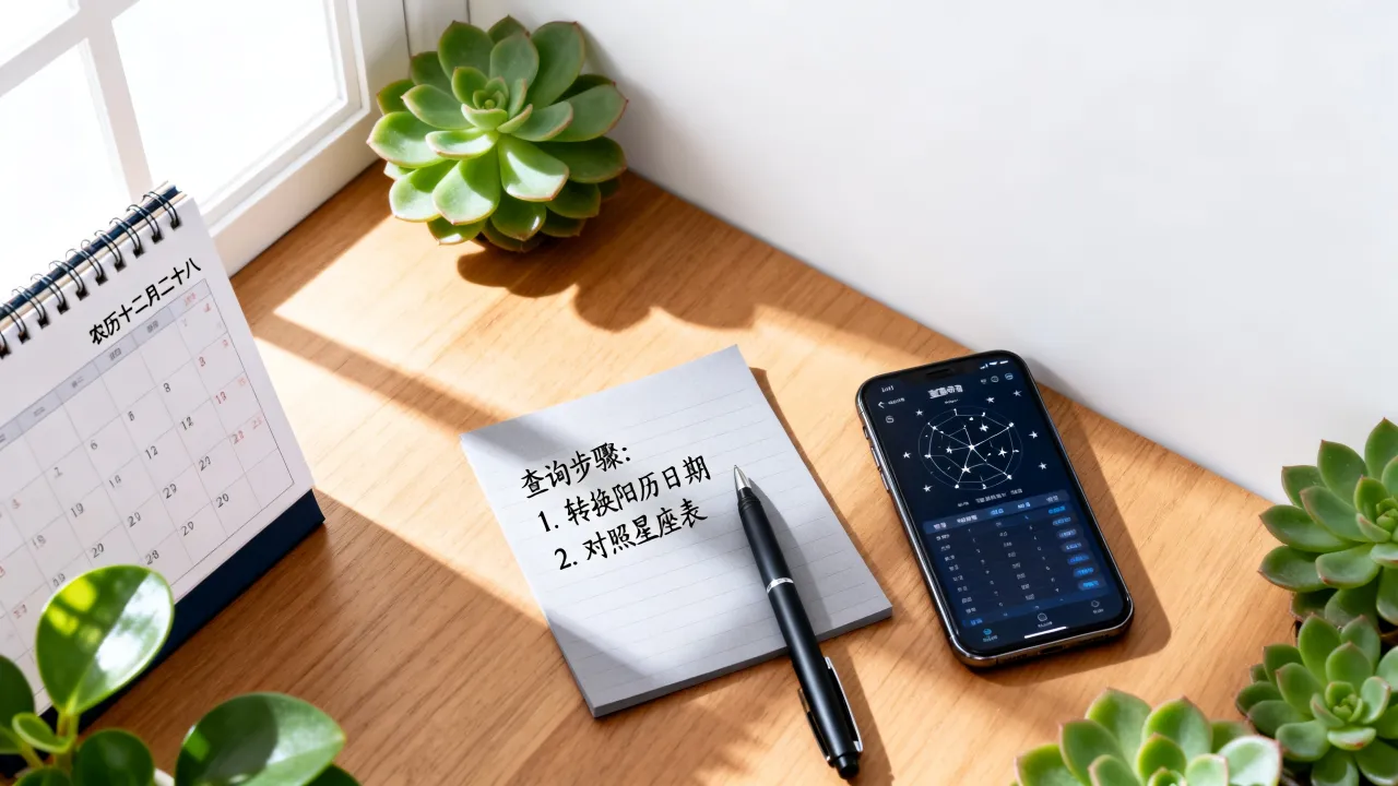 农历十二月二十八是什么星座,阴历生日对应的星座怎么查 农历十二月二十八是什么星座,阴历生日对应的星座怎么查