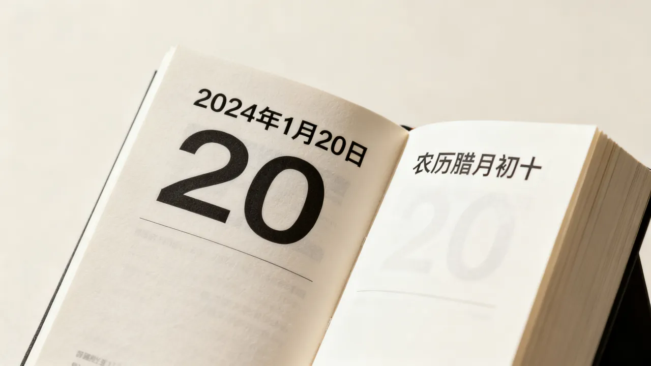2024年1月20日阴历是哪天,农历腊月初十具体日期查询? 2024年1月20日阴历是哪天,农历腊月初十具体日期查询?