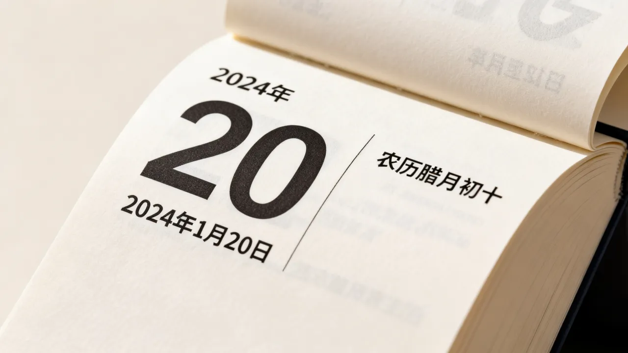 2024年1月20日阴历是哪天,农历腊月初十具体日期查询? 2024年1月20日阴历是哪天,农历腊月初十具体日期查询?