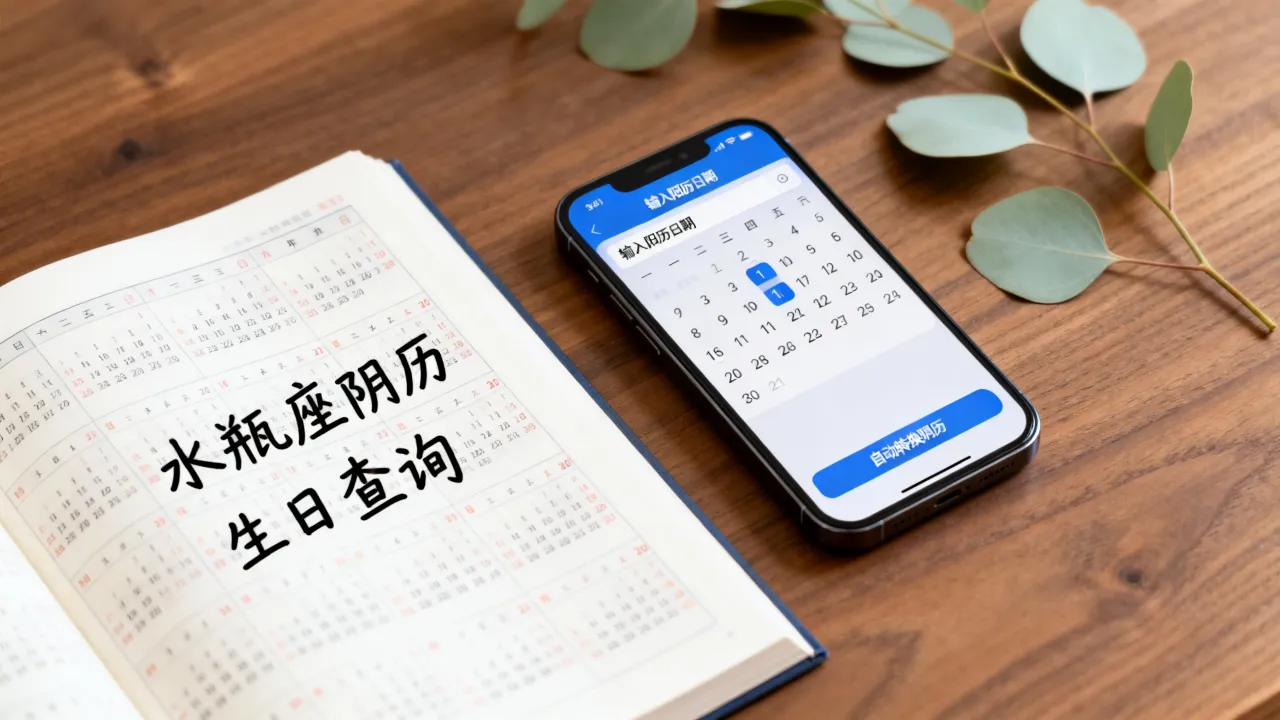 水瓶座阴历生日是哪天？怎么查最准确