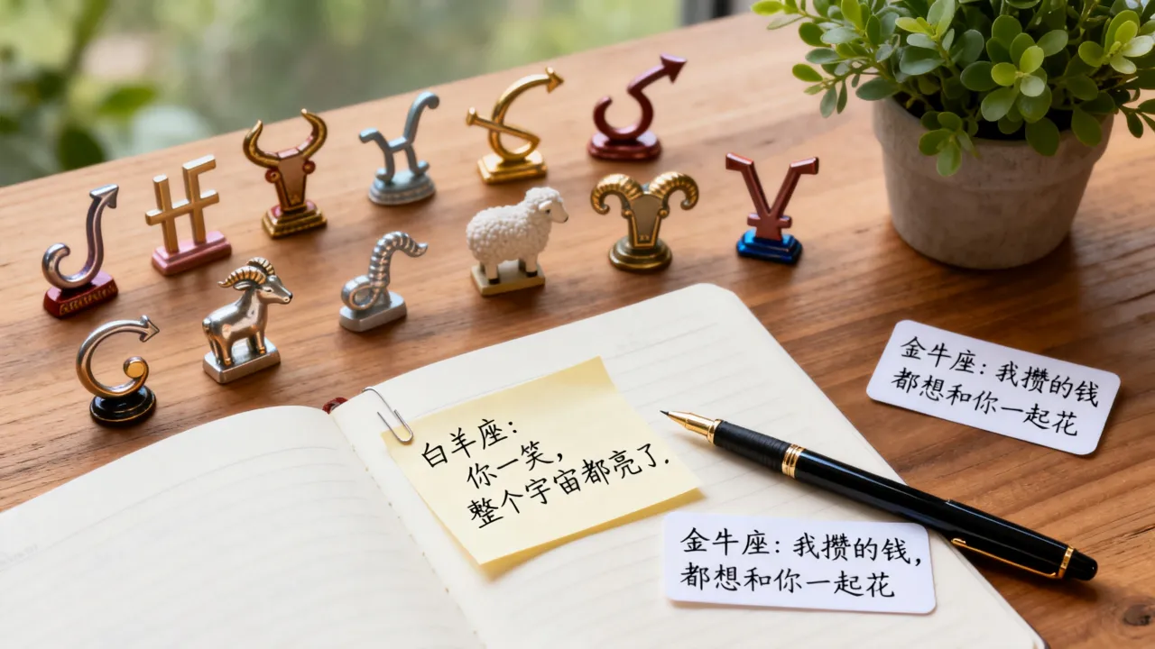 什么话能感动十二星座?最戳心的情话有哪些? 什么话能感动十二星座?最戳心的情话有哪些?