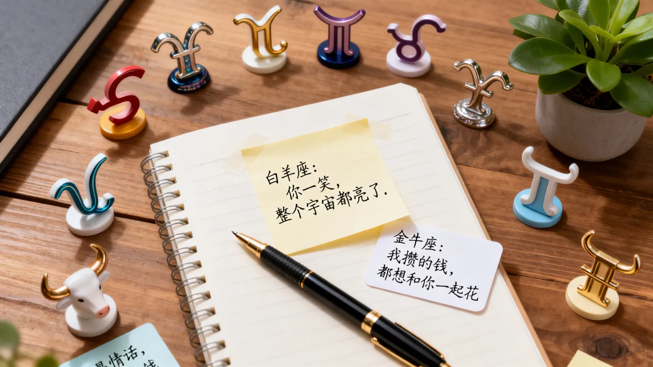 什么话能感动十二星座?最戳心的情话有哪些? 什么话能感动十二星座?最戳心的情话有哪些?
