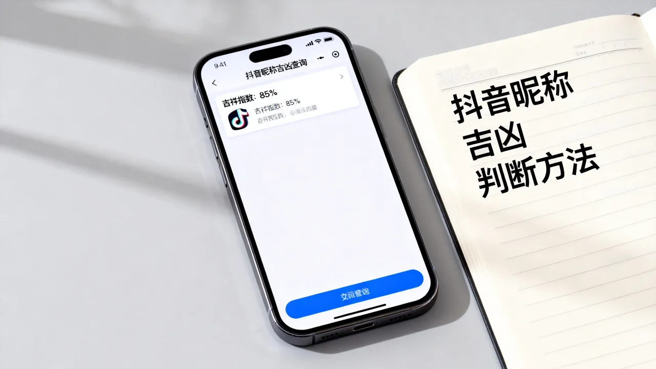 抖音昵称怎么知道吉凶,抖音昵称吉凶查询怎么看? 抖音昵称怎么知道吉凶,抖音昵称吉凶查询怎么看?
