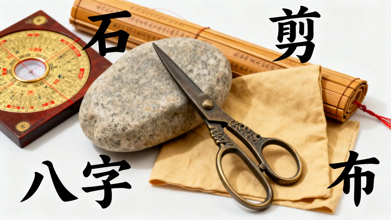 八字石剪布怎么看吉凶，八字石剪布吉凶如何判断？