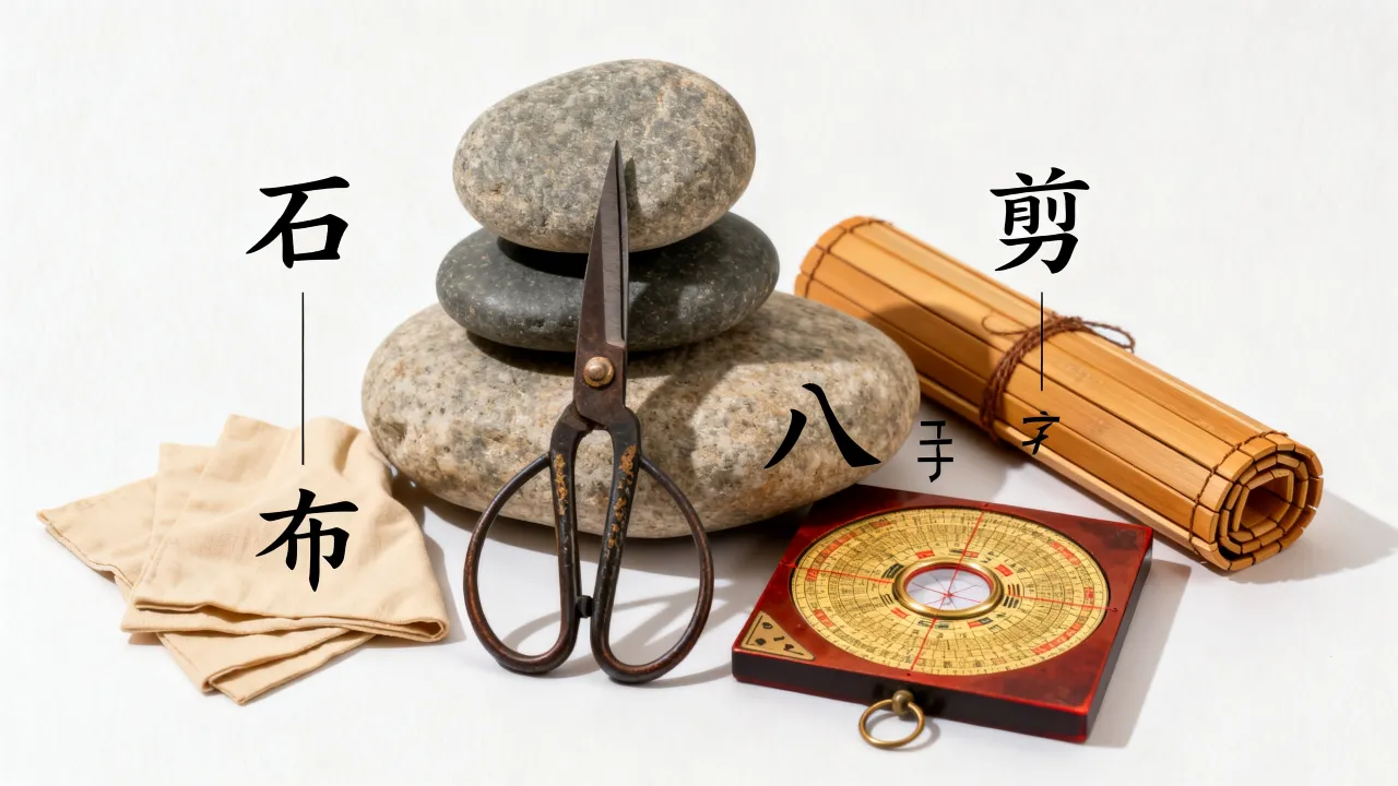 八字石剪布怎么看吉凶，八字石剪布吉凶如何判断？