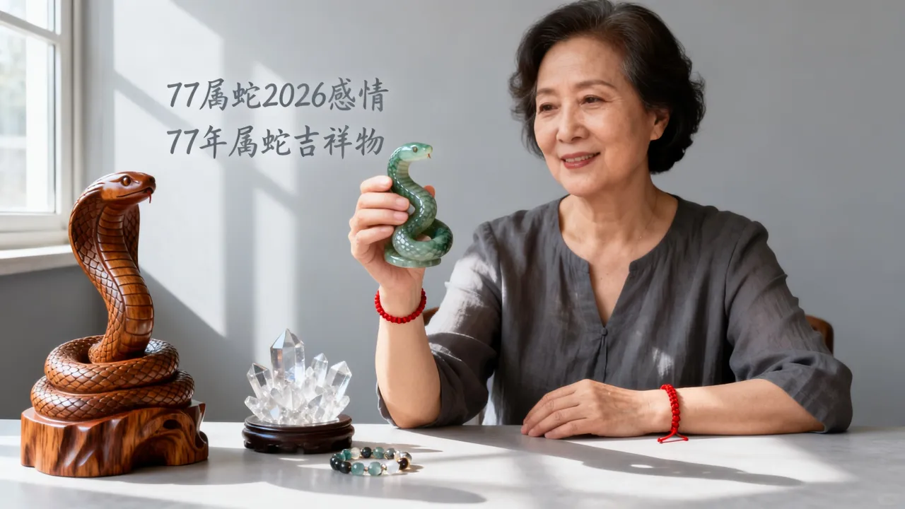 77属蛇2026感情怎么样？77年属蛇的吉祥物有哪些？