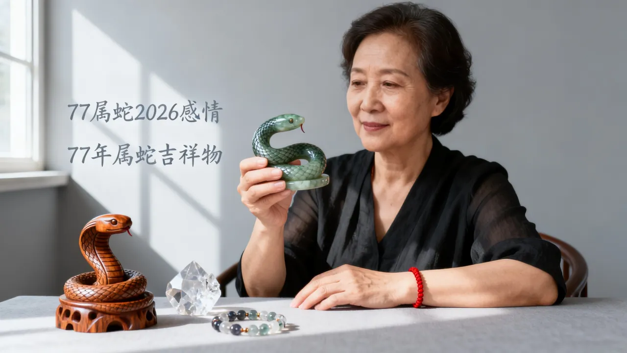 77属蛇2026感情怎么样？77年属蛇的吉祥物有哪些？