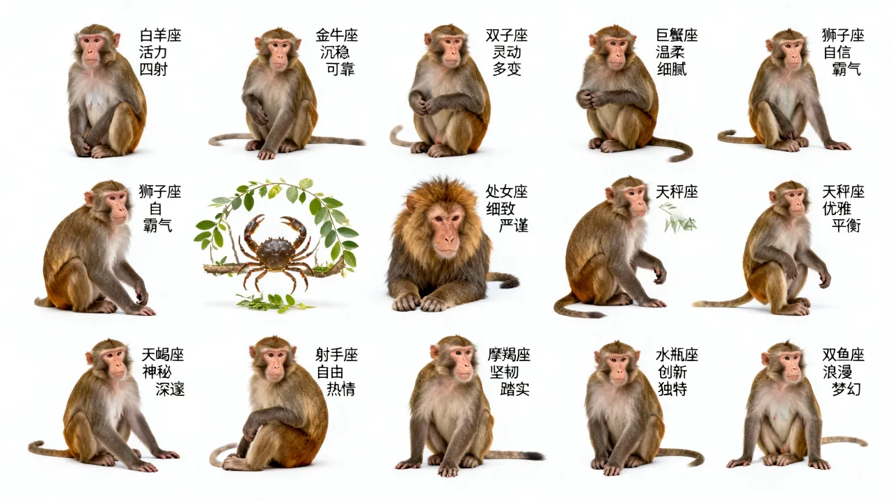 十二星座猴子是什么梗,十二星座猴子代表什么含义 十二星座猴子是什么梗,十二星座猴子代表什么含义