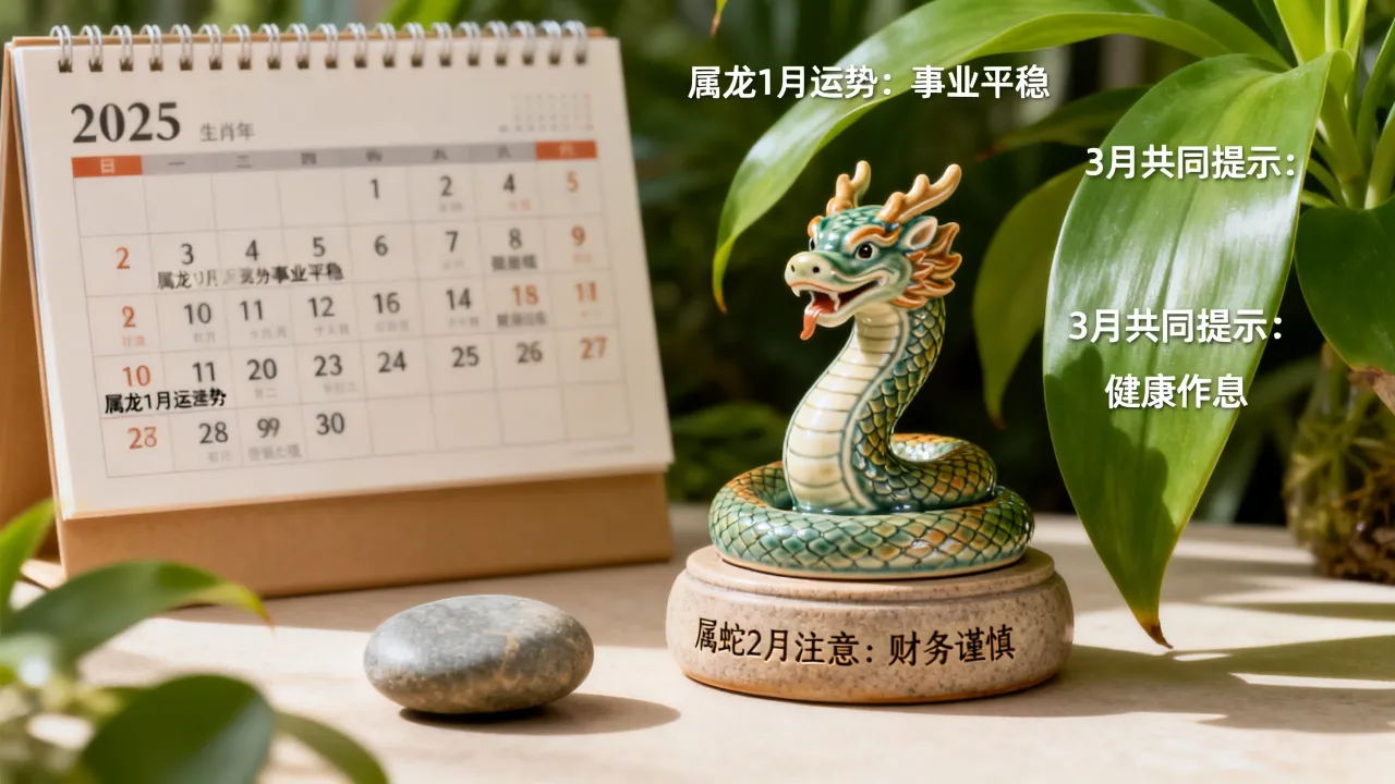 属龙和属蛇的每月运势如何,2025年需要注意什么? 属龙和属蛇的每月运势如何,2025年需要注意什么?
