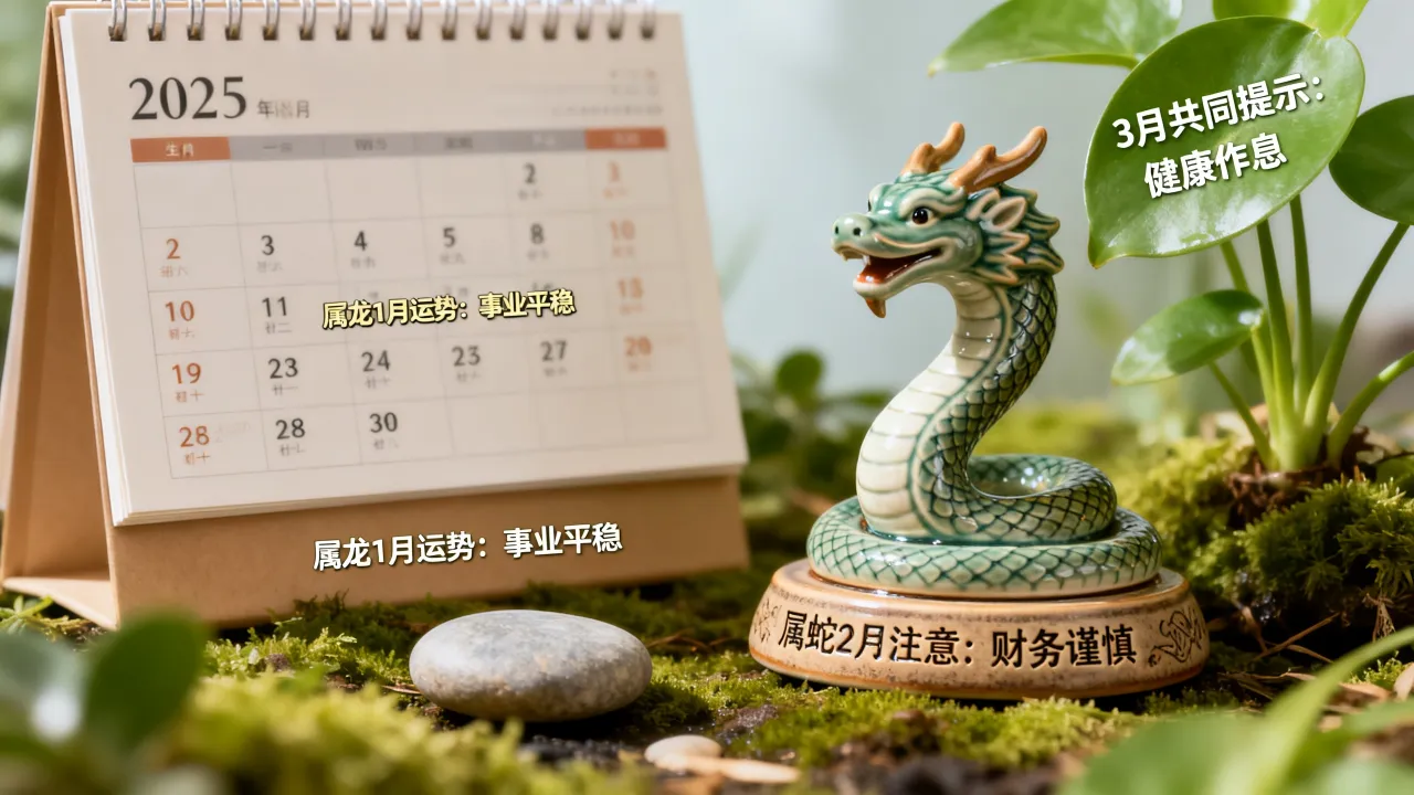 属龙和属蛇的每月运势如何,2025年需要注意什么? 属龙和属蛇的每月运势如何,2025年需要注意什么?