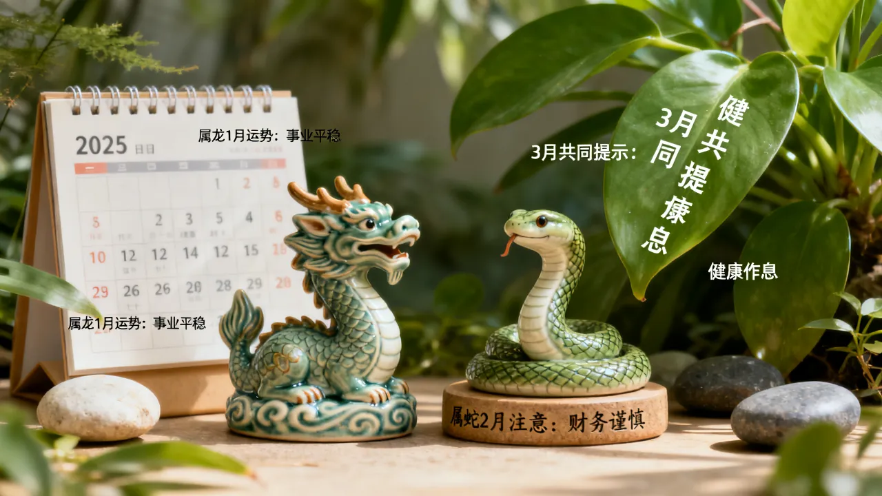 属龙和属蛇的每月运势如何,2025年需要注意什么? 属龙和属蛇的每月运势如何,2025年需要注意什么?
