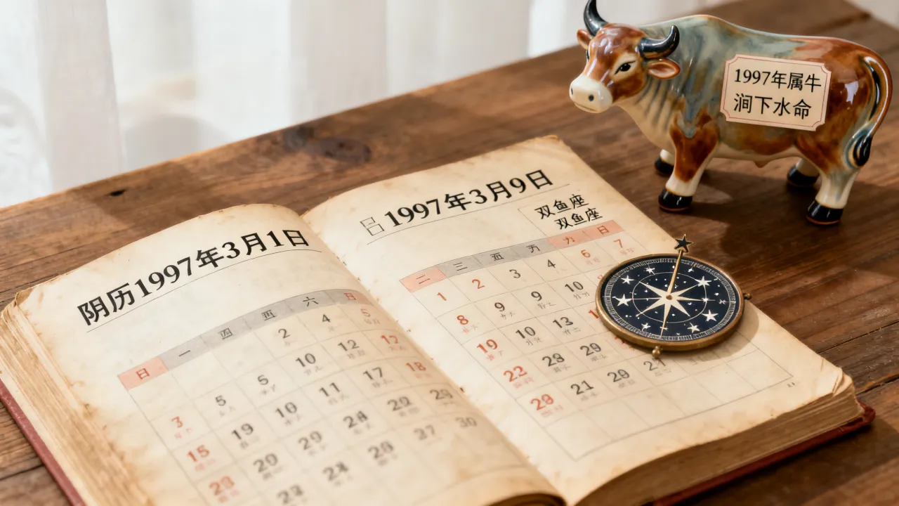 阴历1997年3月1日是什么星座,1997年属牛是什么命 阴历1997年3月1日是什么星座,1997年属牛是什么命