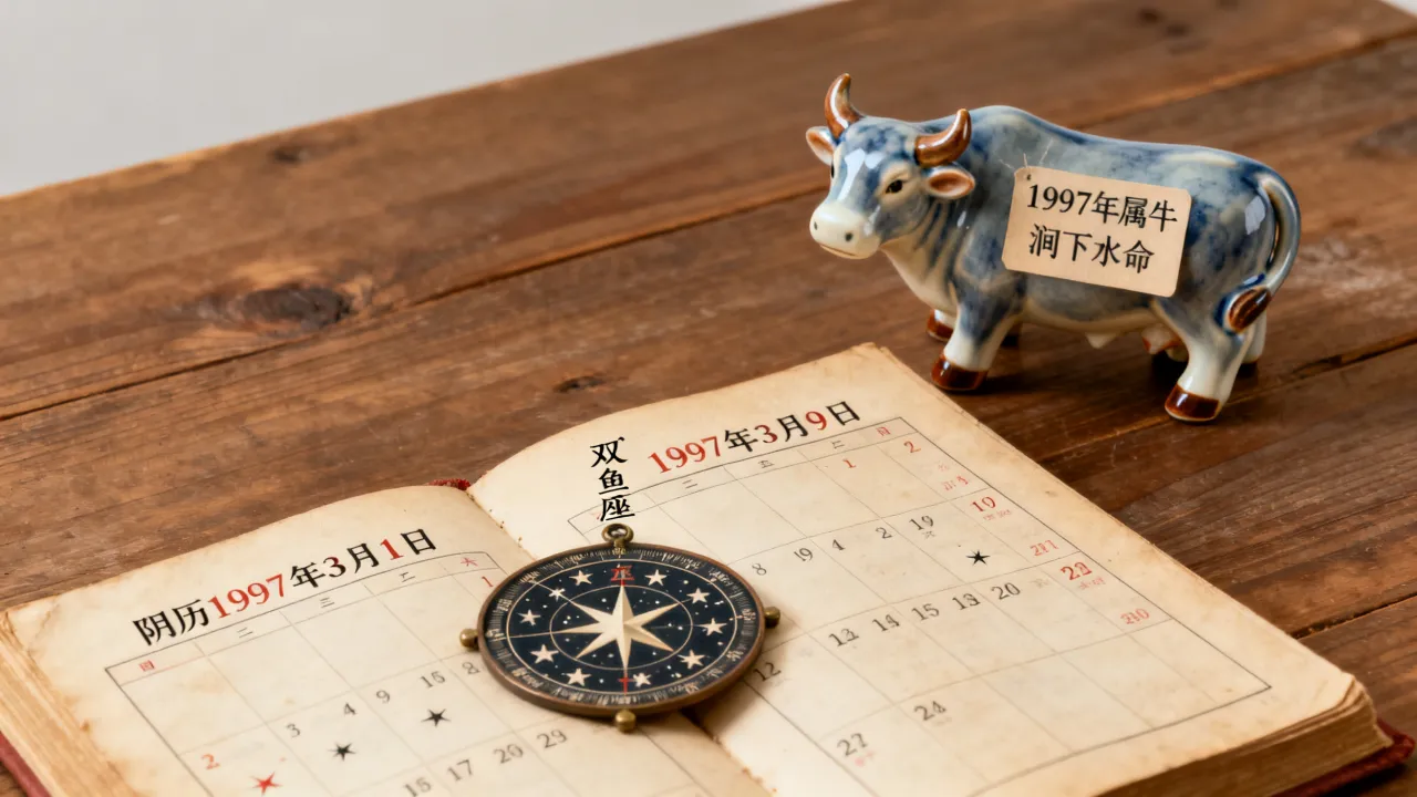 阴历1997年3月1日是什么星座,1997年属牛是什么命 阴历1997年3月1日是什么星座,1997年属牛是什么命