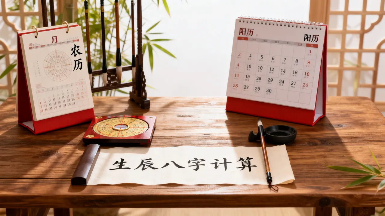 阴历命怎么算，生辰八字是按农历还是阳历算才准确呢？