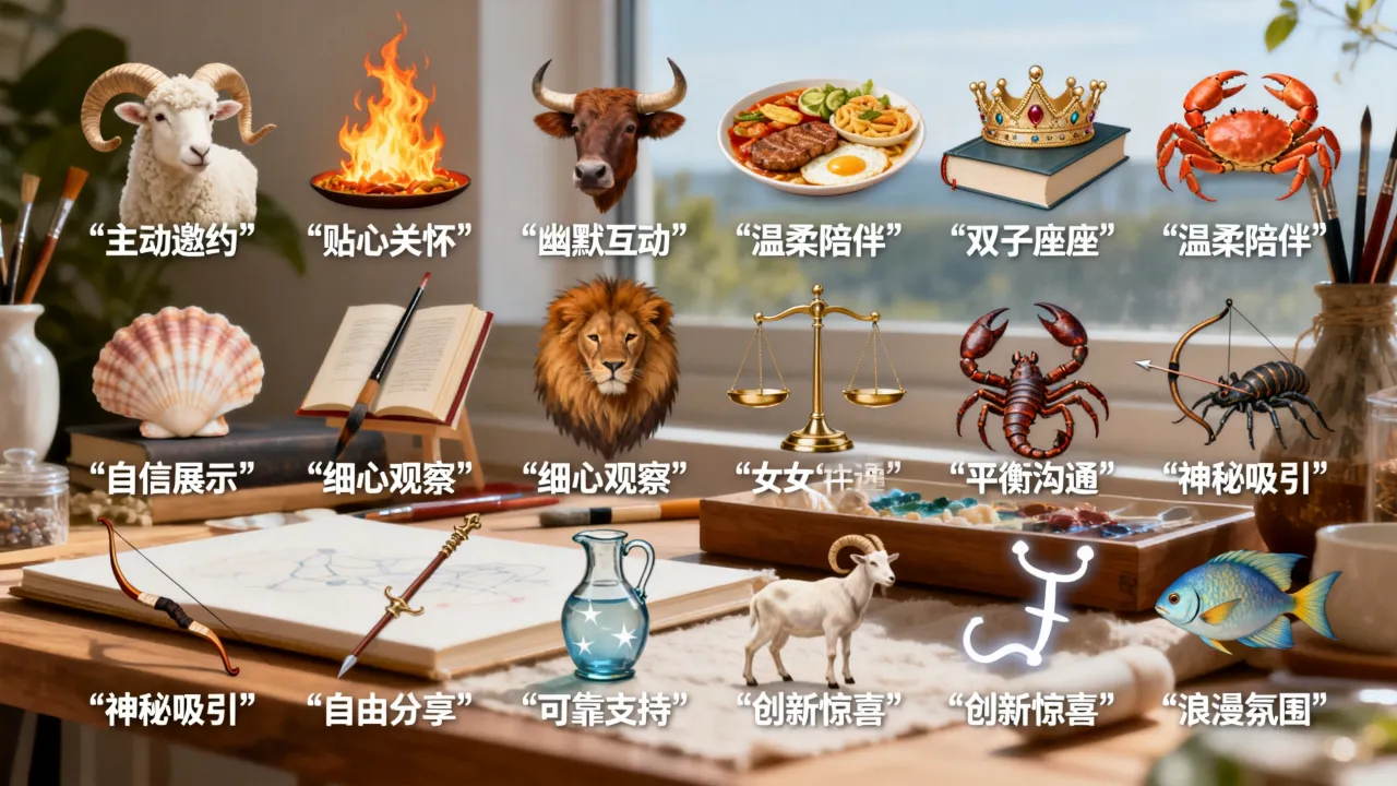 十二星座怎么撩汉?十二星座撩汉方法有哪些? 十二星座怎么撩汉?十二星座撩汉方法有哪些?