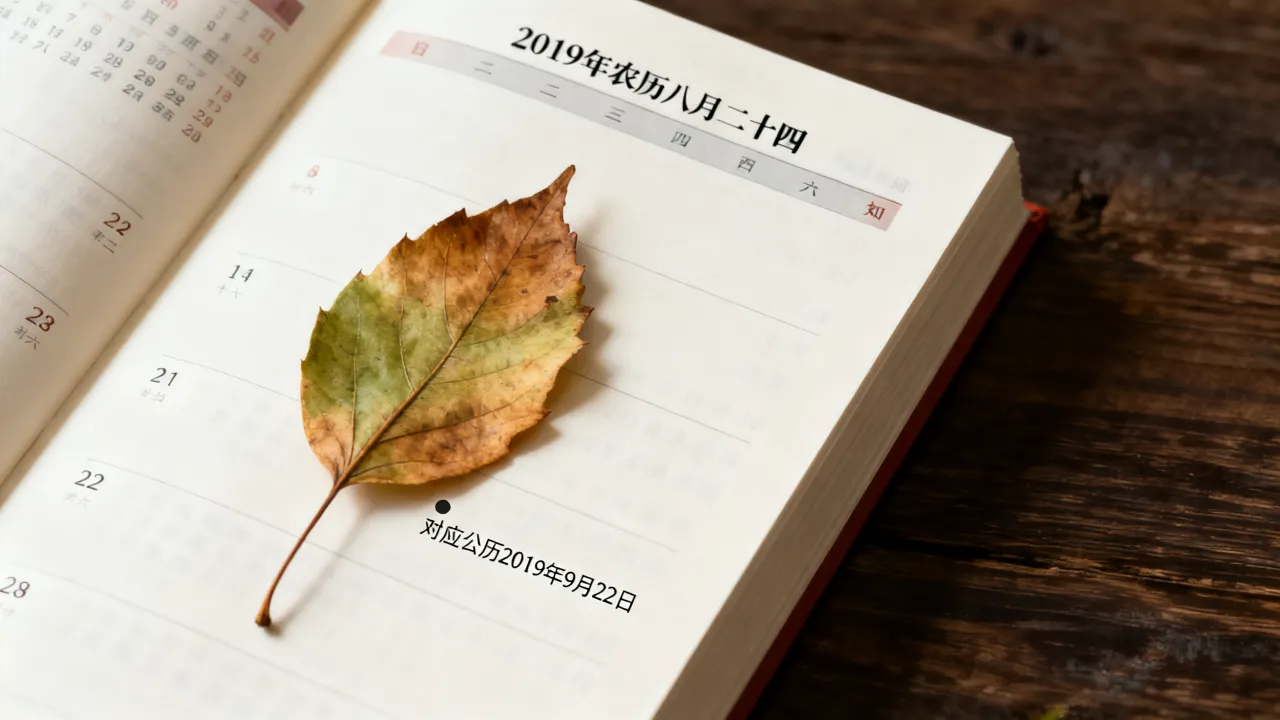 2019阴历8月24是什么日子?农历八月二十四对应公历几号 2019阴历8月24是什么日子?农历八月二十四对应公历几号