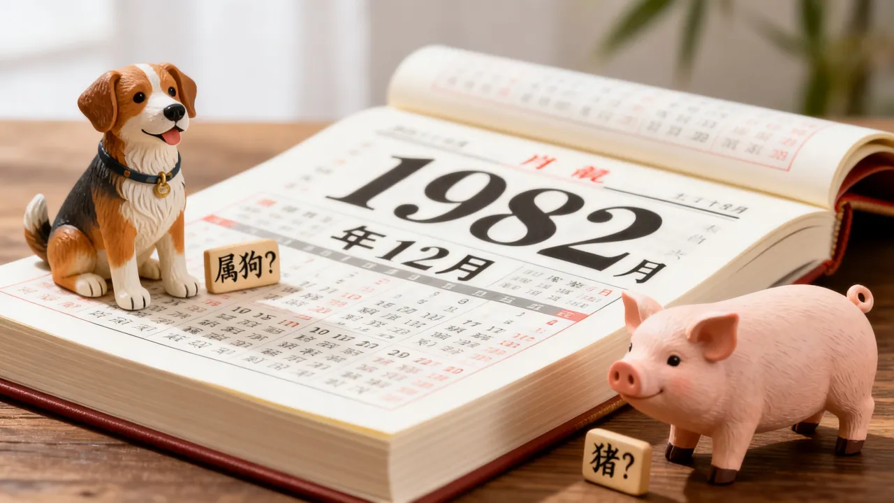 阴历1982年12月出生是什么命，属狗还是属猪？