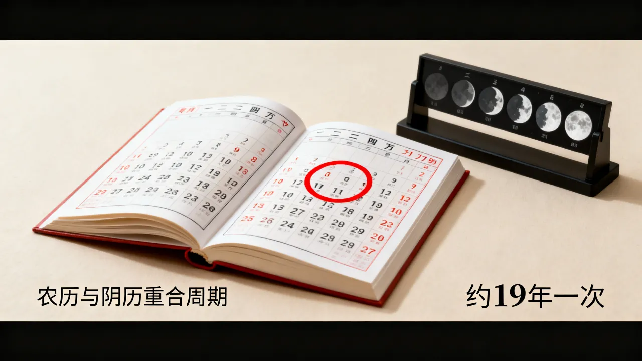 农历阴历多久重叠一次,农历阴历重合要隔几年? 农历阴历多久重叠一次,农历阴历重合要隔几年?