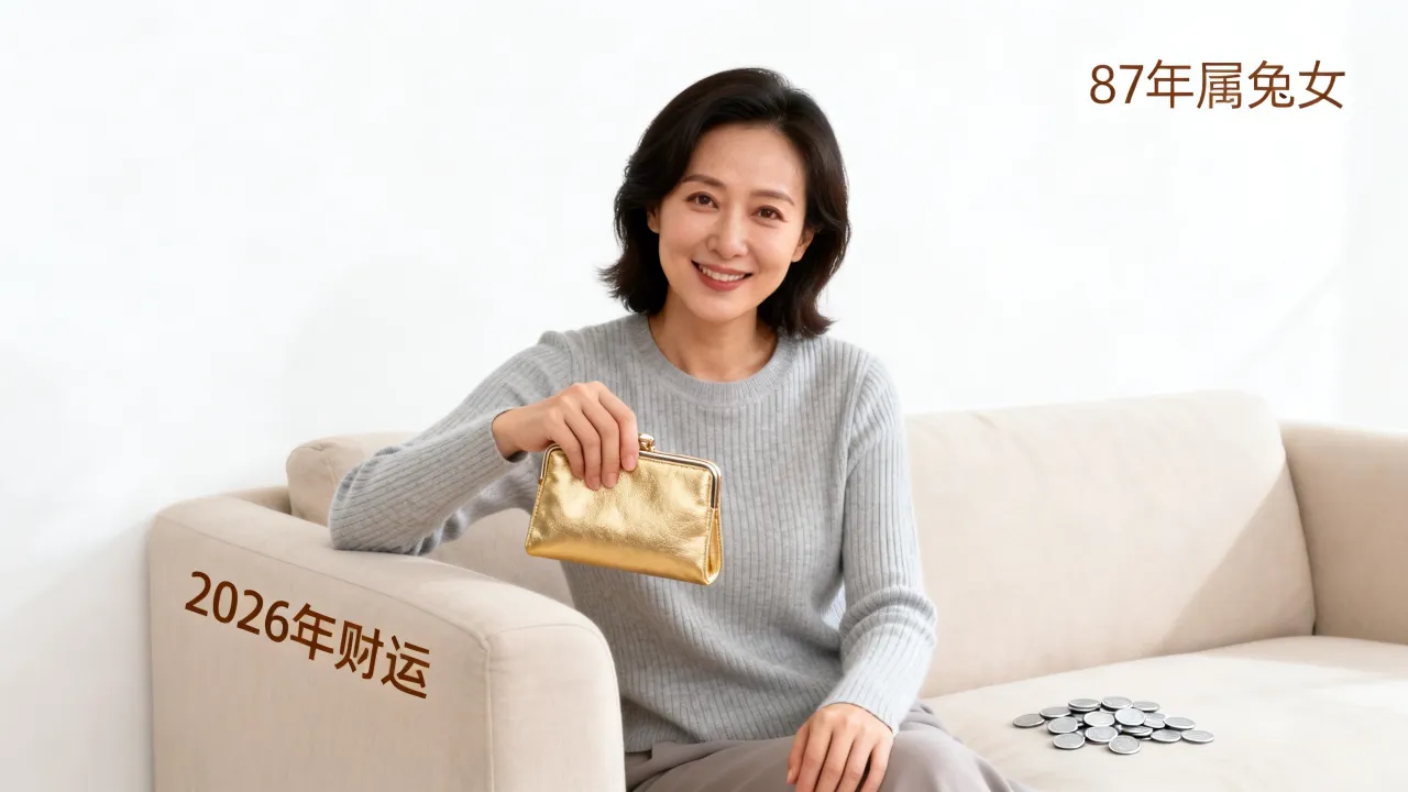 87年属兔女2026年财运如何？87兔女2026年财运运势怎么样