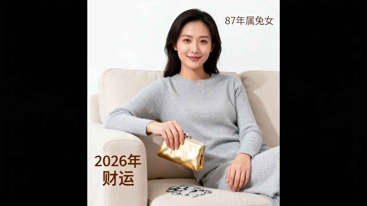 87年属兔女2026年财运如何？87兔女2026年财运运势怎么样