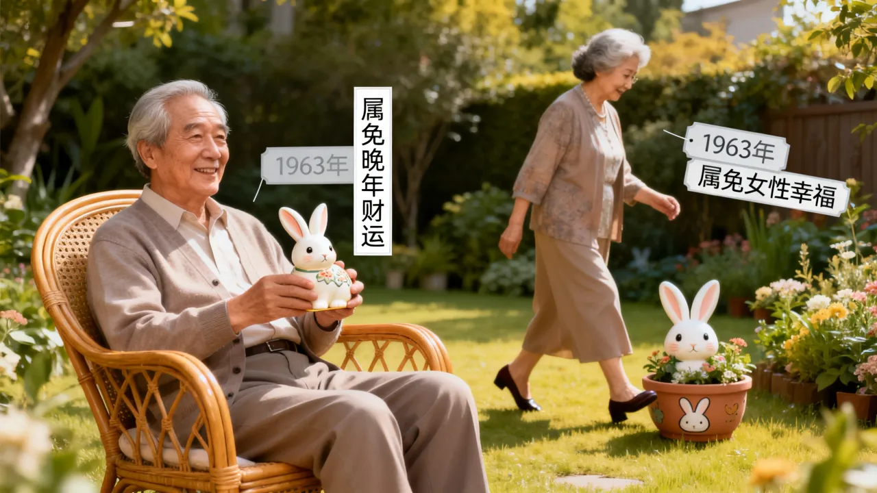 属兔晚年有财运嘛男人性格,1963年属兔女人晚年会幸福吗 属兔晚年有财运嘛男人性格,1963年属兔女人晚年会幸福吗