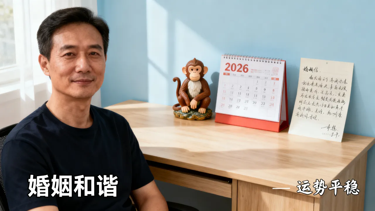 1980年属猴男2026年运势好吗,婚姻运势会幸福吗? 1980年属猴男2026年运势好吗,婚姻运势会幸福吗?