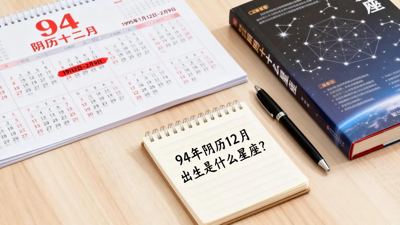 94年阴历12月出生是什么星座?阴历十二月对应阳历几号 94年阴历12月出生是什么星座?阴历十二月对应阳历几号