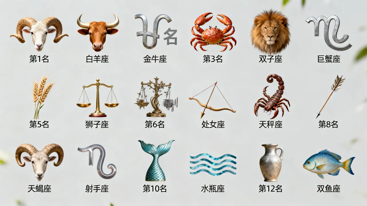 十二星座谁最笨？十二星座中智商最低的星座排名？