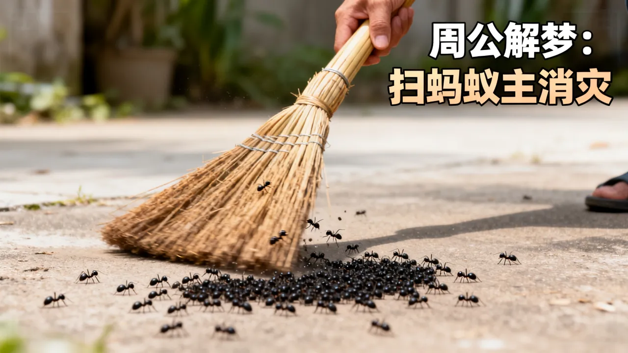 梦到扫蚂蚁有什么意思,周公解梦梦见扫蚂蚁是什么预兆 梦到扫蚂蚁有什么意思,周公解梦梦见扫蚂蚁是什么预兆
