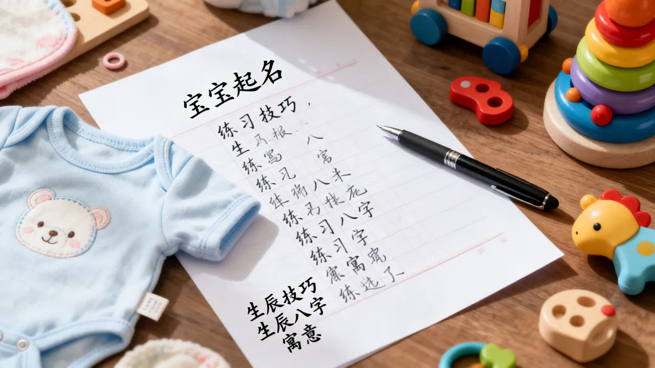 没双怎么练宝宝起名，宝宝起名练习技巧有哪些？