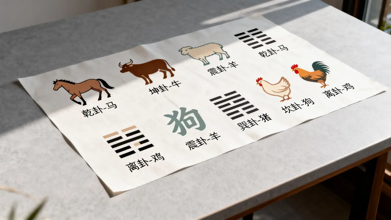 六畜吉凶怎么排卦图,六畜吉凶排卦图怎么看才是最准确 六畜吉凶怎么排卦图,六畜吉凶排卦图怎么看才是最准确