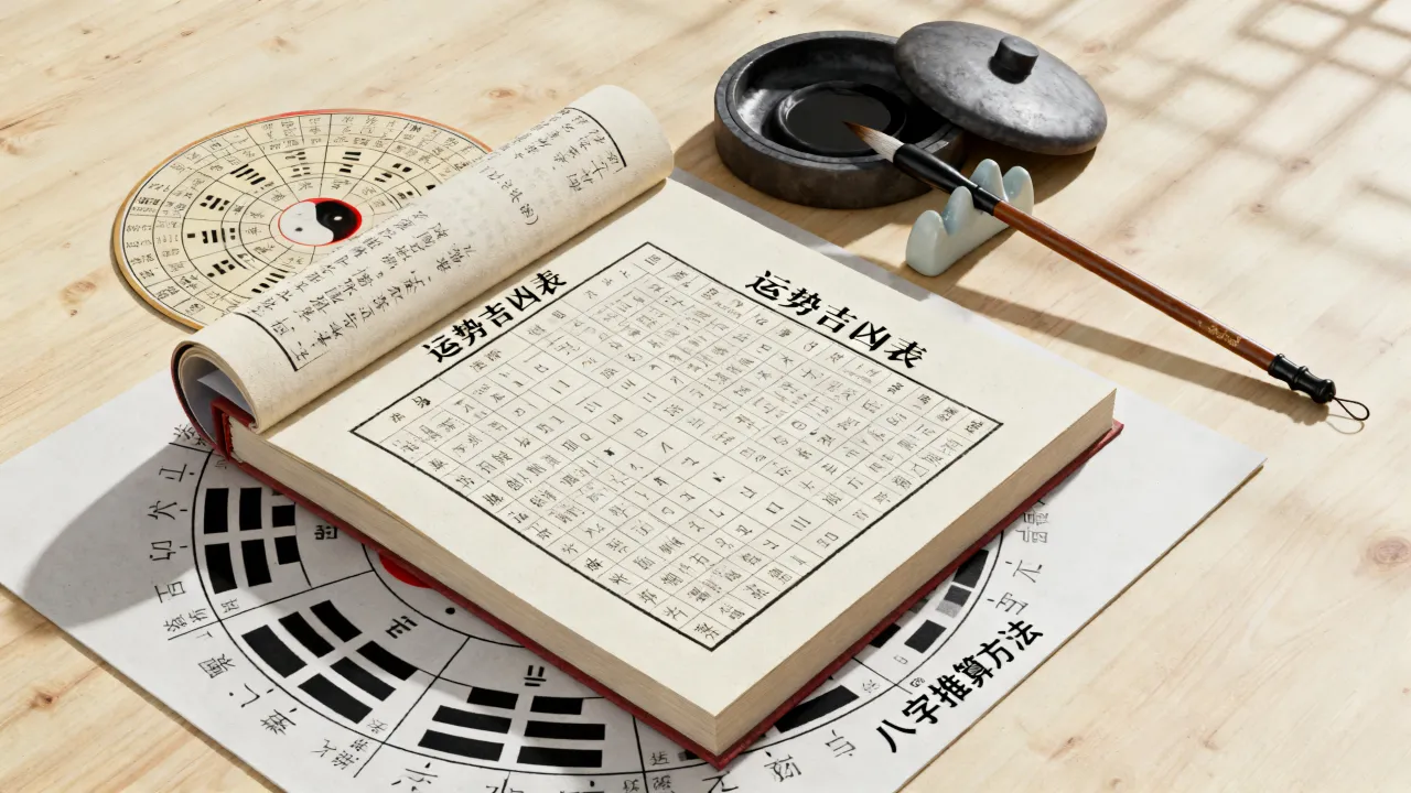 运势吉凶表怎么看准确,《周易》八字推算方法详解 运势吉凶表怎么看准确,《周易》八字推算方法详解