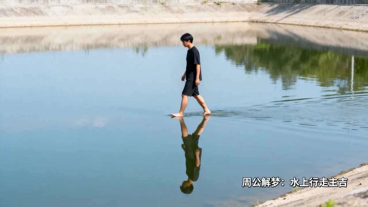 梦见水面上行走预示什么,周公解梦梦见水上走有何吉凶? 梦见水面上行走预示什么,周公解梦梦见水上走有何吉凶?