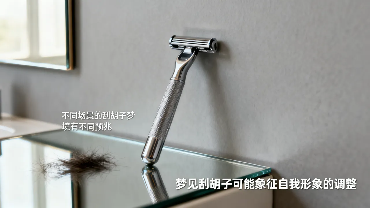 梦见刮胡子是什么意思？做梦梦到刮胡子预兆好坏？