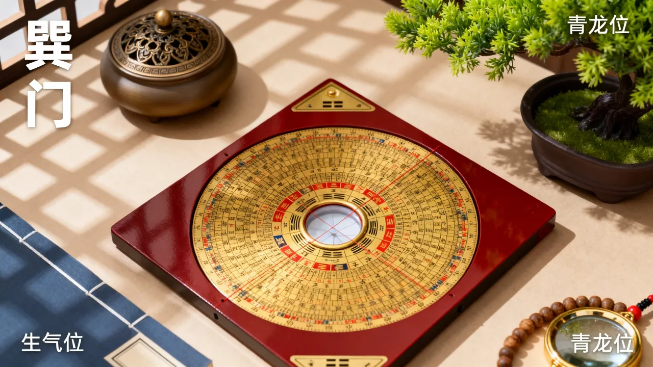 巽门吉凶图怎么用？风水布局有何讲究