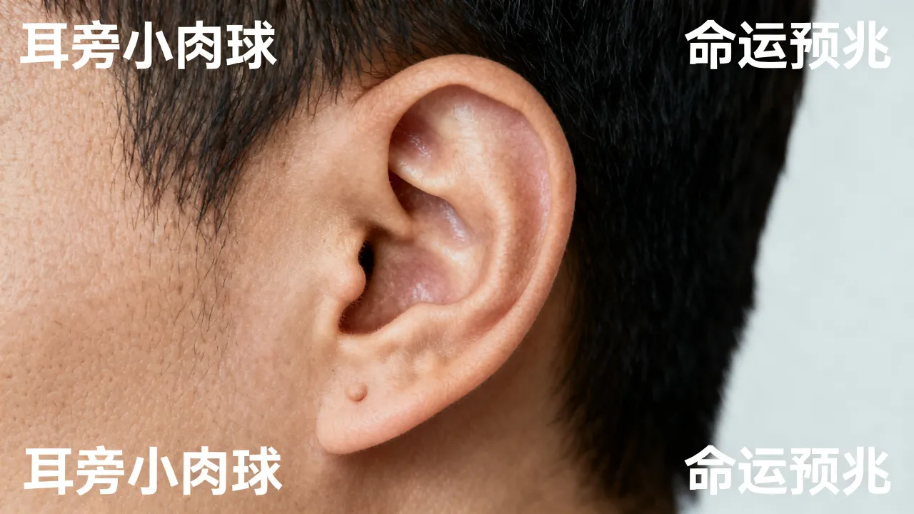 耳朵边有小肉球命运好不好，耳朵边有小肉球代表什么预兆