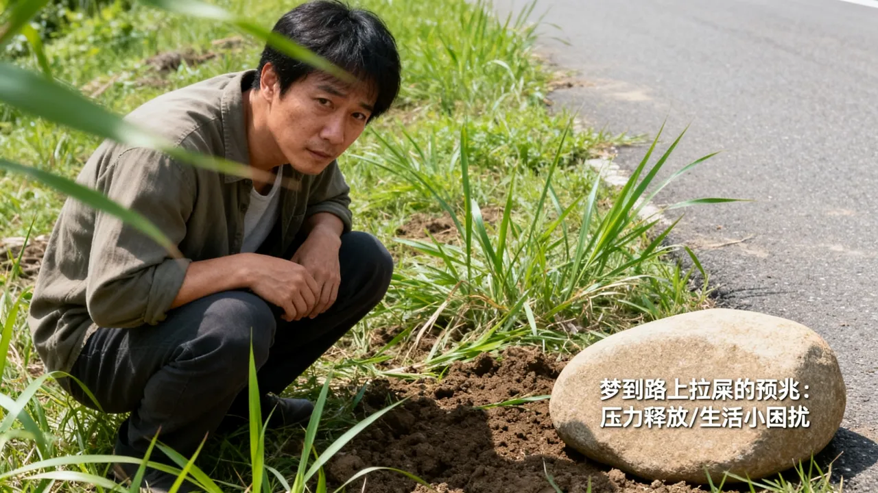 梦到自己在路上拉屎的预兆是什么,预示着什么 梦到自己在路上拉屎的预兆是什么,预示着什么