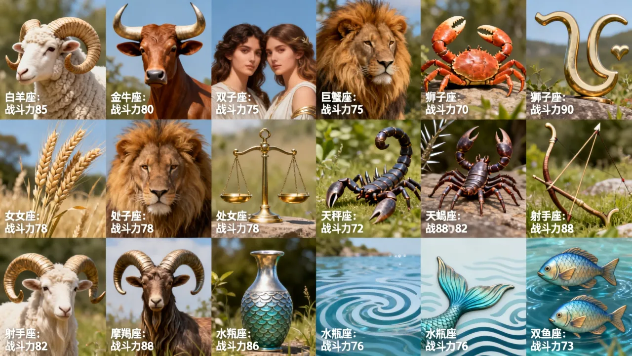 十二星座打仗谁最厉害,十二星座战斗力最强排名第一是谁 十二星座打仗谁最厉害,十二星座战斗力最强排名第一是谁