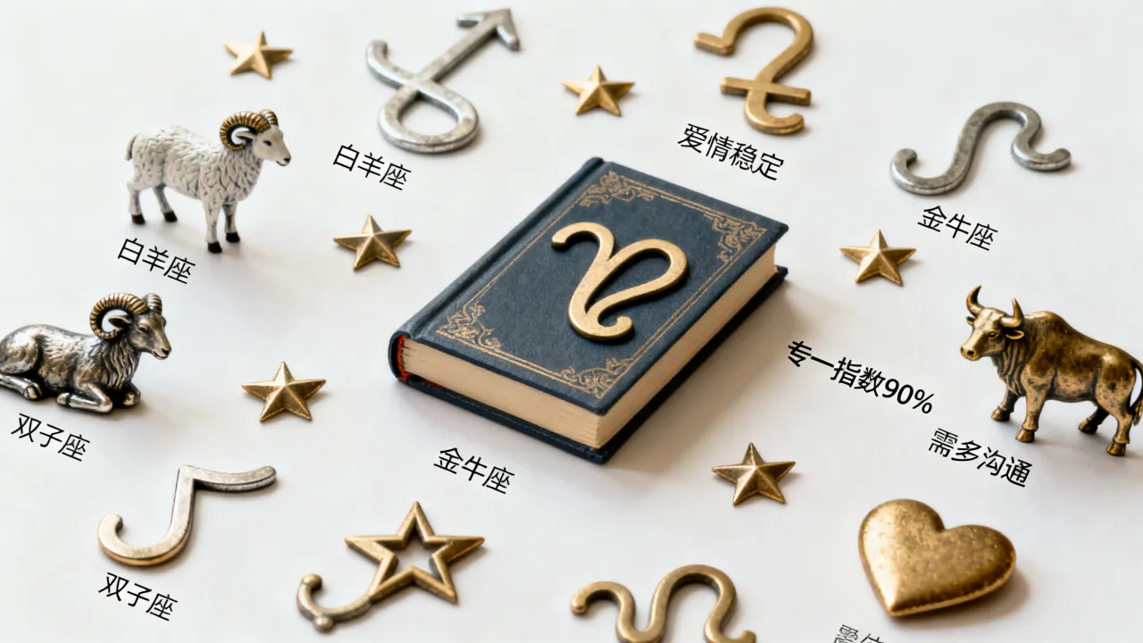 哪个星座男人最专一，十二星座爱情运势详解