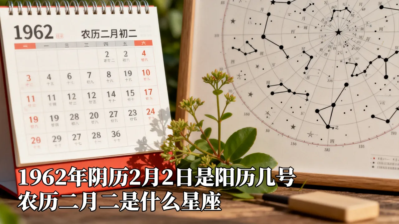 1962年阴历2月2日是阳历几号,农历二月二是什么星座 1962年阴历2月2日是阳历几号,农历二月二是什么星座