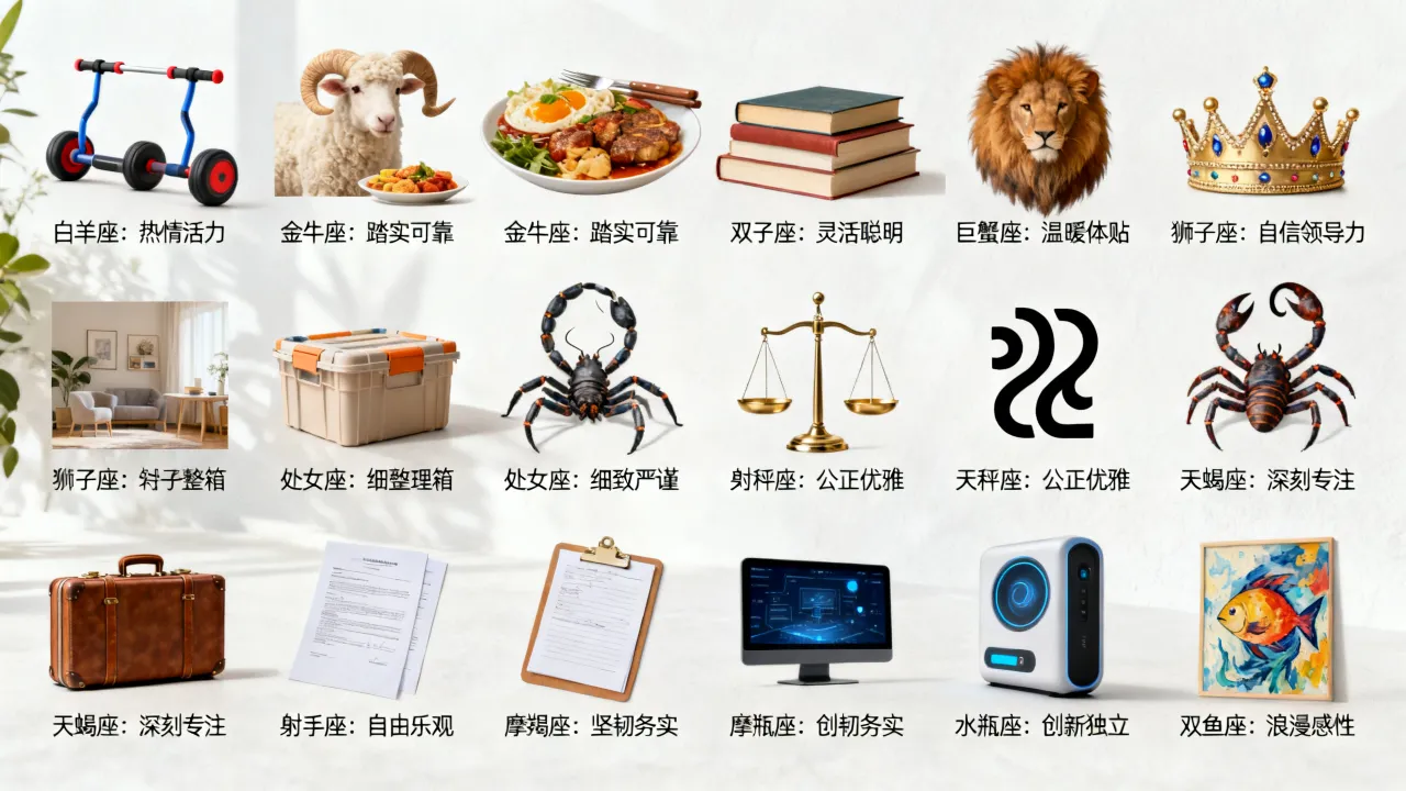 十二星座好处有哪些，十二星座各有什么优点和好处？