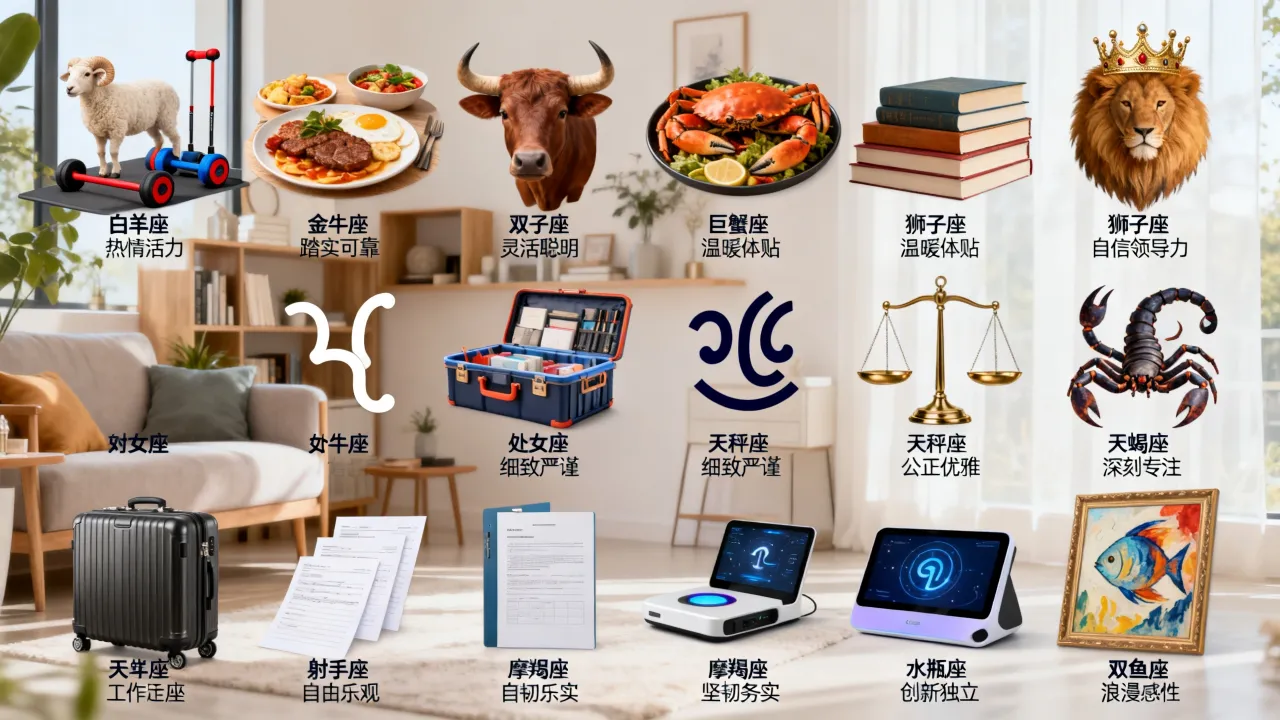 十二星座好处有哪些，十二星座各有什么优点和好处？