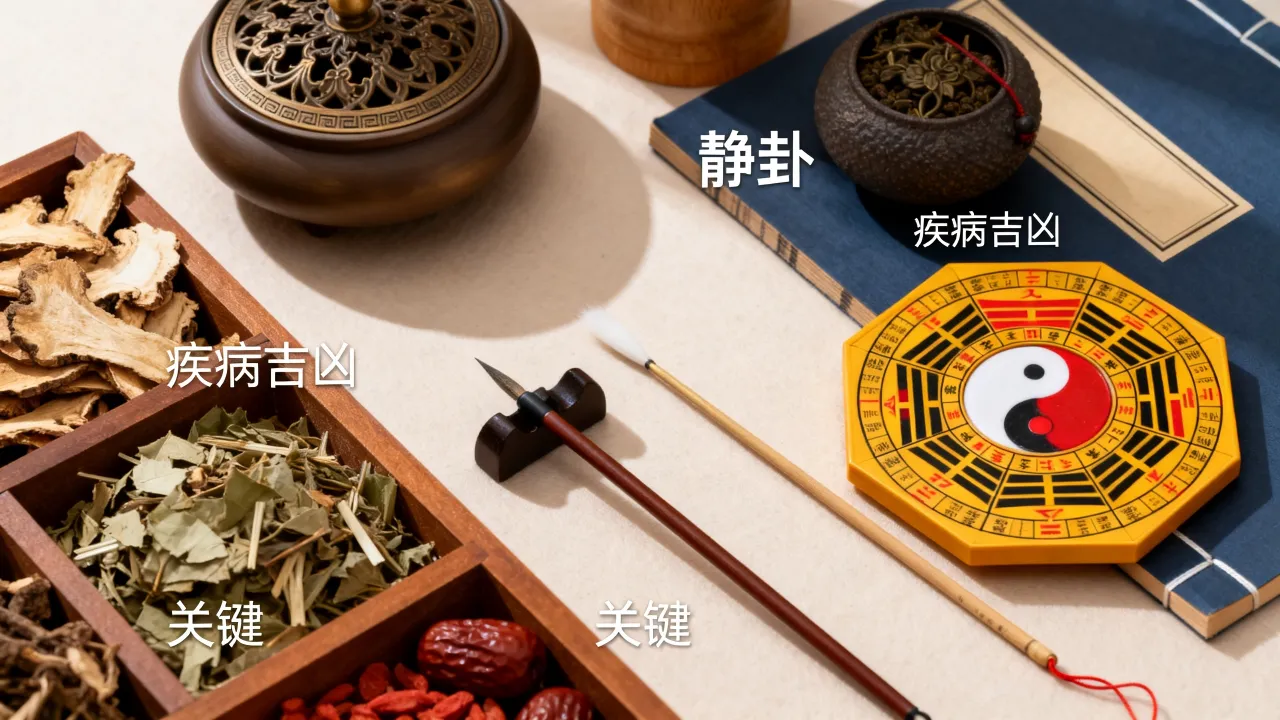 静卦怎么看疾病吉凶,静卦断疾病吉凶的关键在哪里? 静卦怎么看疾病吉凶,静卦断疾病吉凶的关键在哪里?