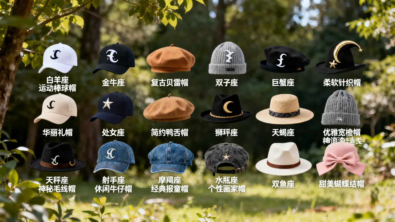 十二星座帽子是什么?十二星座专属帽子有哪些? 十二星座帽子是什么?十二星座专属帽子有哪些?