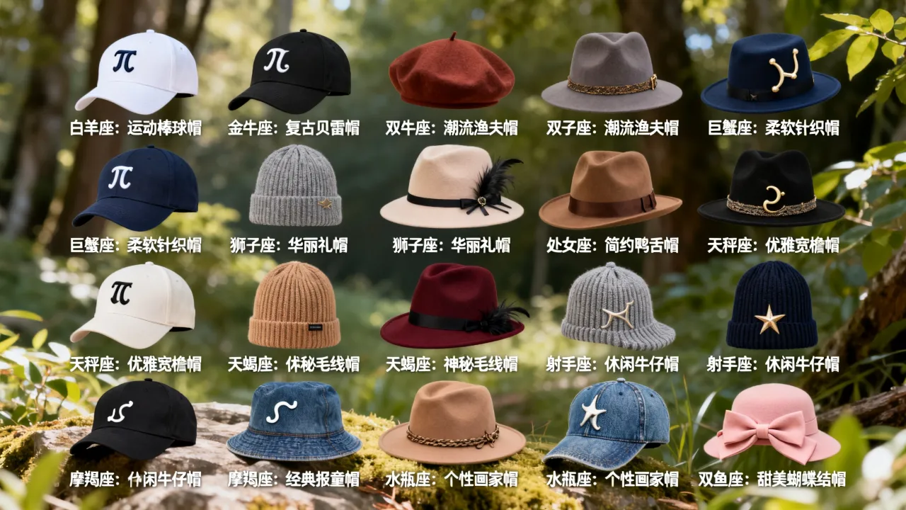 十二星座帽子是什么?十二星座专属帽子有哪些? 十二星座帽子是什么?十二星座专属帽子有哪些?